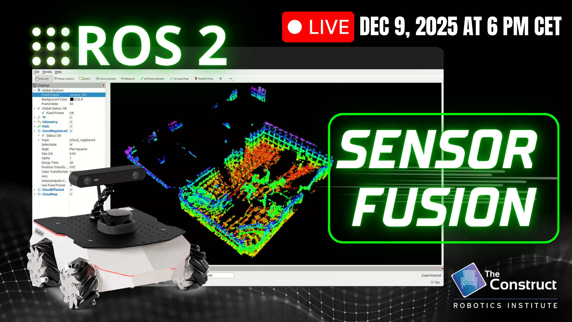 Open Class: Sensor Fusion in ROS 2