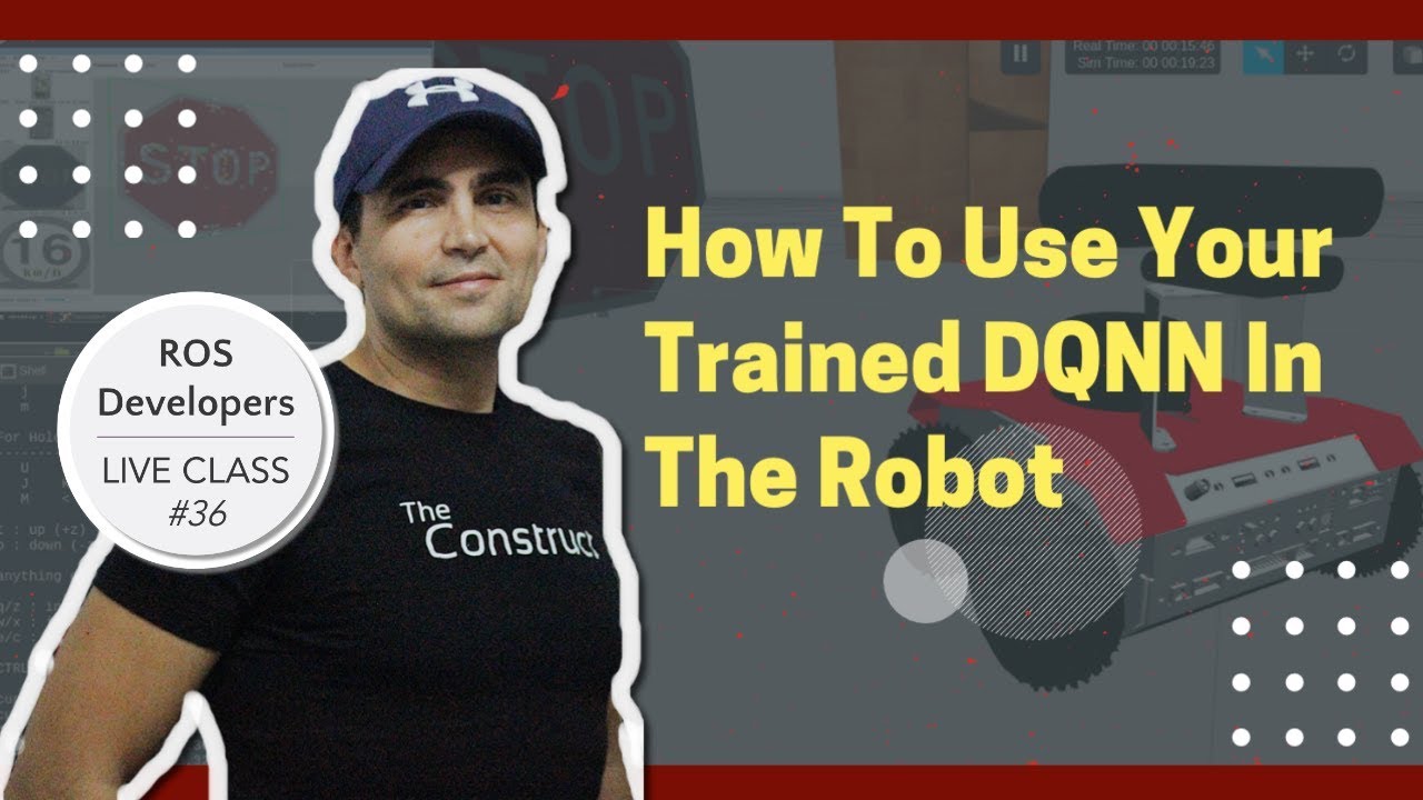 Open Class: How to use your trained DQNN in the robot