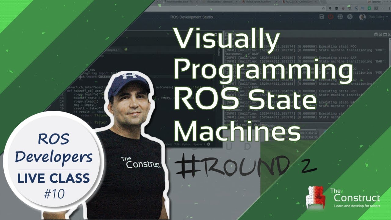 Open Class: Visually Programming ROS State Machines (Round #2)