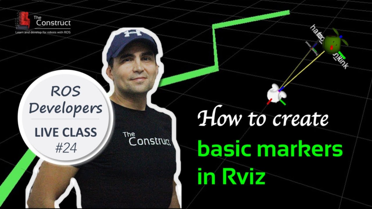 Open Class: How to create basic markers in ROS Rviz