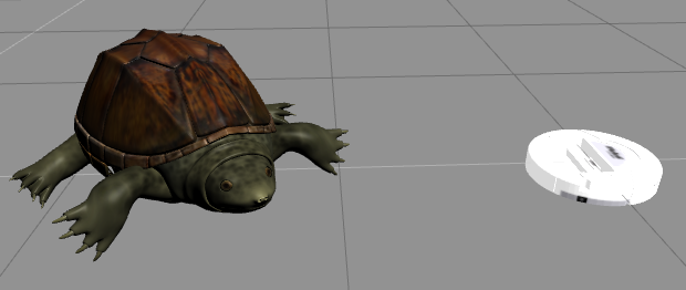 3d Version of the Classical 2D TurtleSim robot