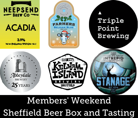 Members' Weekend Sheffield Beer Box and Tasting