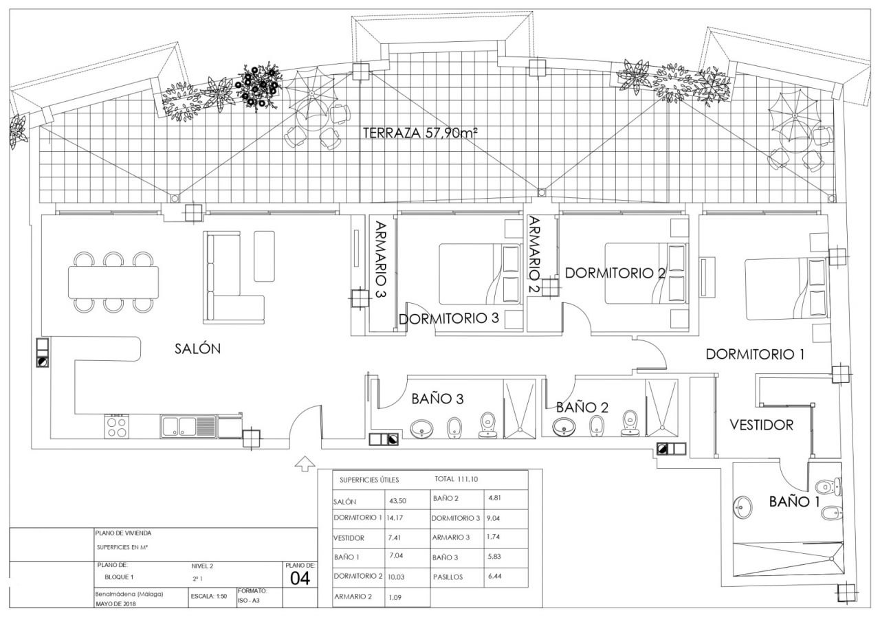 Plano de planta