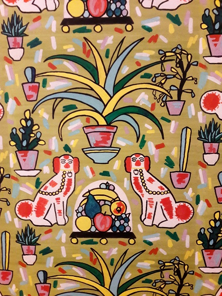 staffordshire dogs fabric design staffordshire dogs fabric design