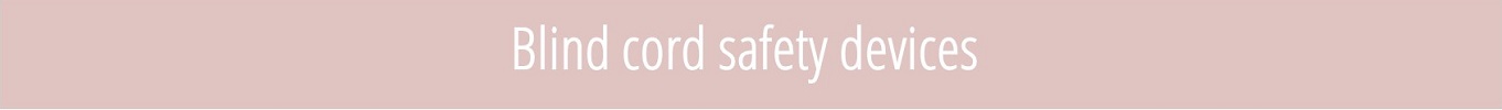 blind cord safety header blind and curtain cord safety header