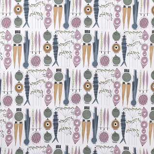 blossom coloured picknik design oil cloth for picnics