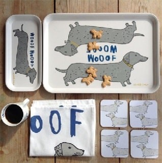 set of wooof homeware trays mugs towels set of wooof homeware trays mugs towels