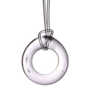 crystal glass ring blind pull