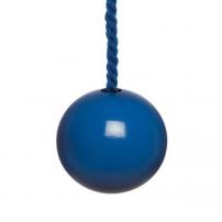 blue bobbi ball with blue cord light pull