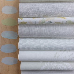 eau-de-nil fabric group