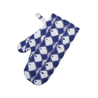 frisco classic swedish kitchen oven mitt print