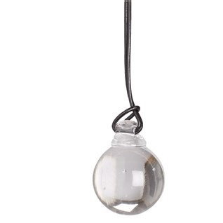 crystal glass ball roller blind pull