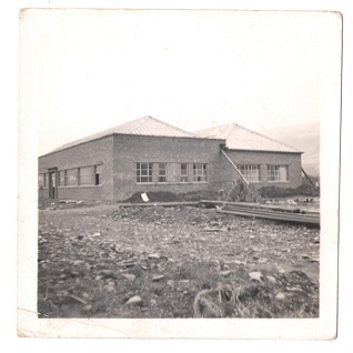 new house treforest factory being built