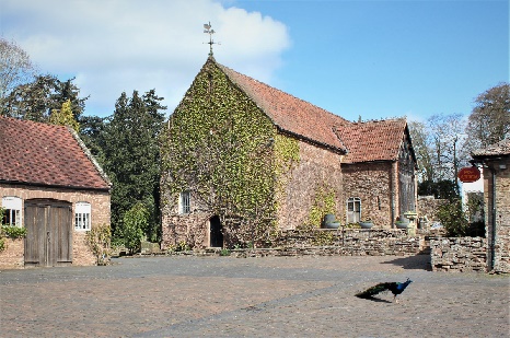 new house textiles at how caple court summer