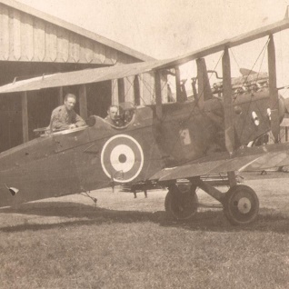 learning to fly an RE8 bomber