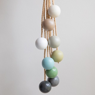 lewes pastel matte painted blind pulls