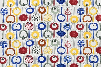 pomona scandinavian retro fabric print