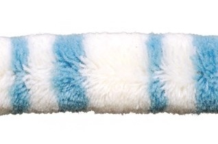 punk skunk baby blue trimming or braid