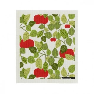 red orchard kitchen retro sponge cloth