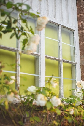 blockout fabric in NHT sample room window