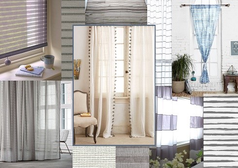 new house textiles sheer stripes 1