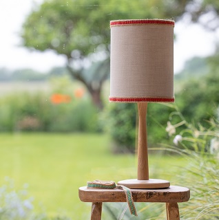 smartening up a lampshade with decorative trim or braid