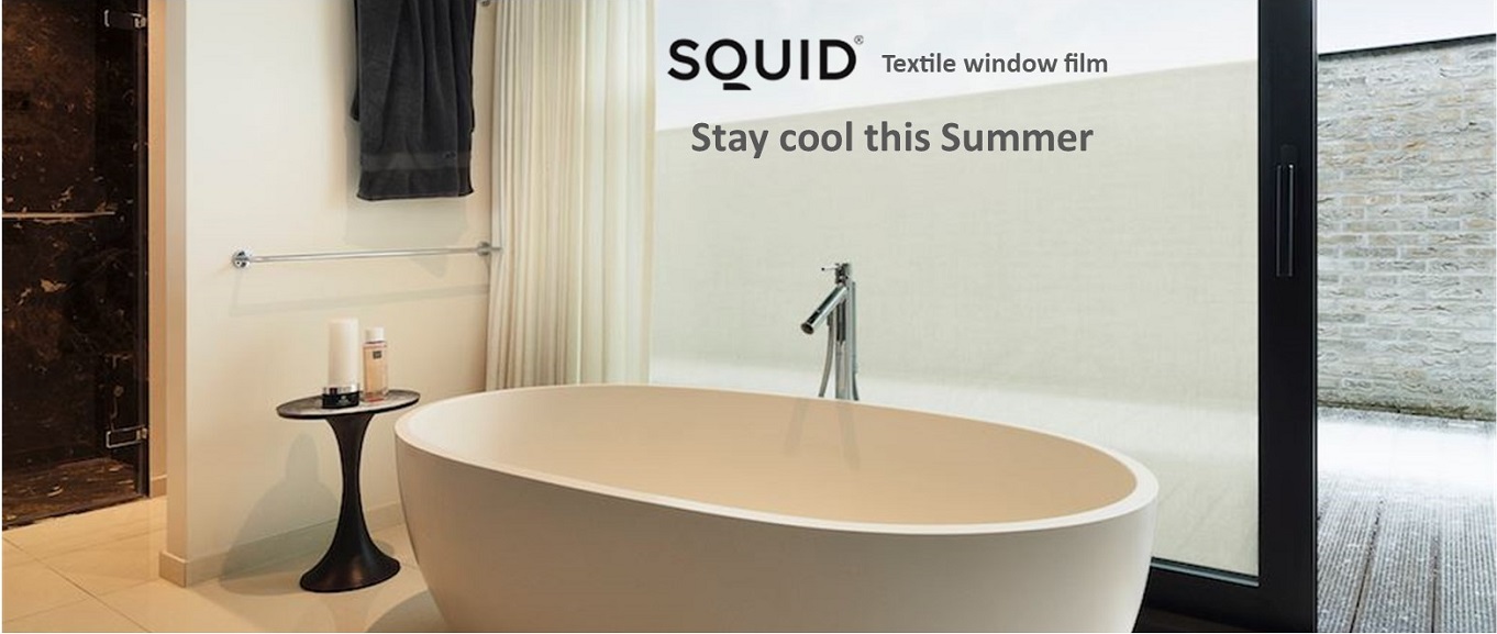 Squid textile window film stay cool in summer