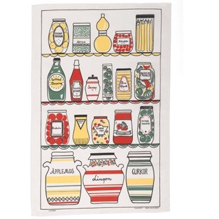 swedish pantry old-fashioned tea towel