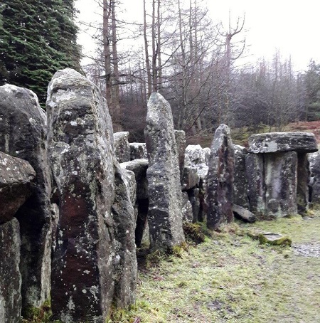 upright stones