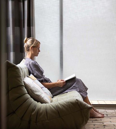 View roller blind fabrics