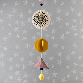 stars blockout roller blind fabric for bedroom