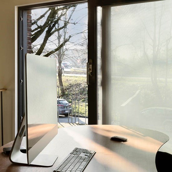 Squid - Textile Window Film -  Bone