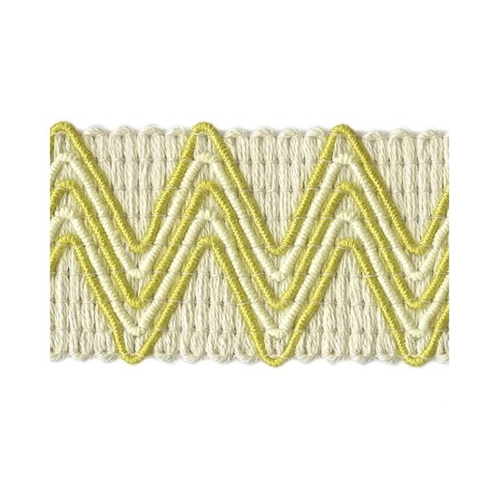 vintage zig zag trim - citrus vintage zig zag trim - citrus