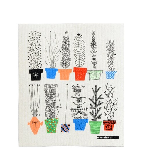 crazy pots sponge cloth, Olle Eksell Italiensk blomsterhylla cleaning cloth, flower pots cleaning crazy pots sponge cloth, Olle Eksell Italiensk blomsterhylla cleaning cloth, flower pots cleaning