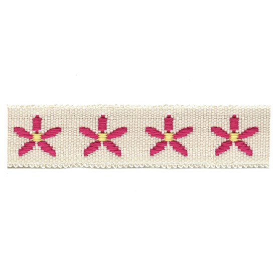 daisy chain trim - fuchsia daisy chain trim - fuchsia