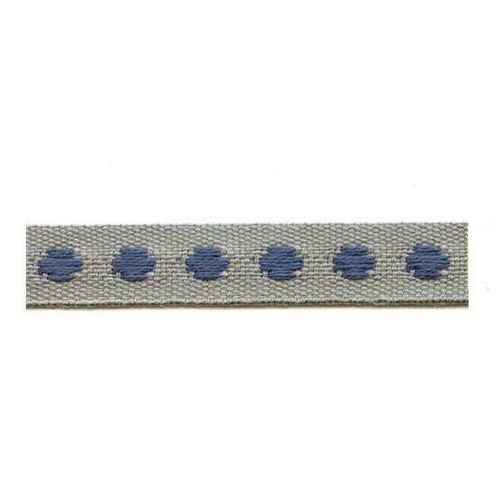 deco spot trim - peruvian blue deco spot trim - peruvian blue
