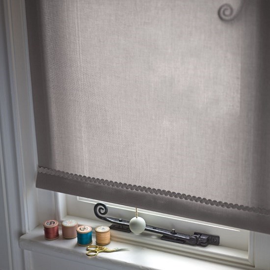 hopsack woven cotton roller blind fabric