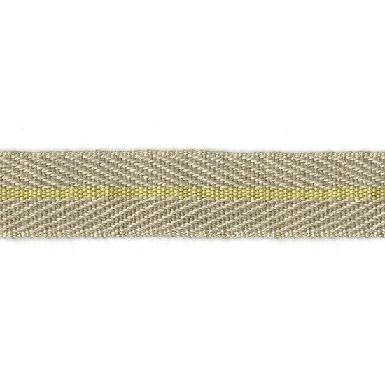 nautical stripe trim - sunshine yellow