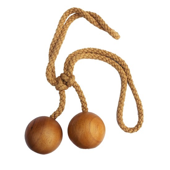 waxed wooden ball modern tiebacks waxed wooden ball modern tiebacks