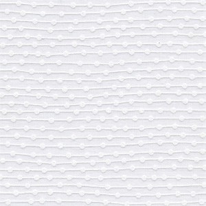 dot to dot white roller blind fabric print Dot to Dot - white