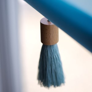 bargain window blind pull in duck egg blue sway tassel in reduced price pull sway blind pull - duck egg
