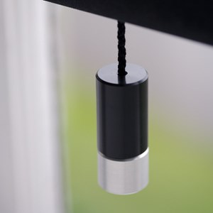 duo blind pull - black/aluminium