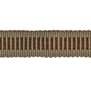 glitter striped trim - bronze