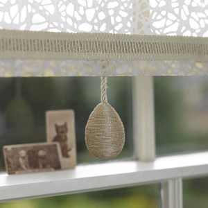 glitter egg window blind pull in glamorous shimmering gold glitter egg blind pull - gold