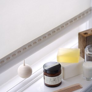 cream real leather woven trimming for stylish sophisticated interior decoration or crafts leather trim - cream