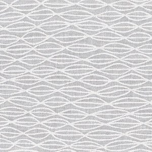 lucie in white colour, a japanese-style roller blind fabric for interiors lucie - white