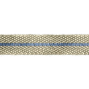 nautical stripe trim - sky blue