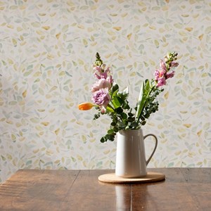 elder autumn gold roller blind fabric print Elder - autumn gold