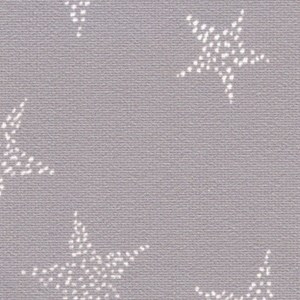 stars grey blockout window blind fabric swatch stars blockout - grey