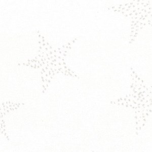 stars white blockout window blind fabric swatch stars blockout - white